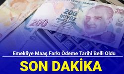 Son dakika: Emekliye maaş farkı ödeme tarihi belli oldu