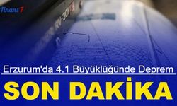 Son dakika: Erzurum'da 4.1 büyüklüğünde deprem