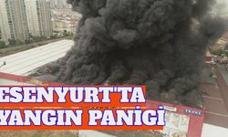 Son Dakika: Esenyurt'ta Lojistik Deposunda Yangın