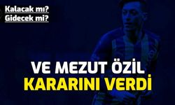 Son Dakika: Fenerbahçe'de Mesut Özil Kararını Verdi