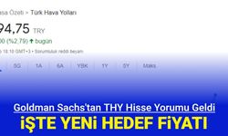 Son dakika: Goldman Sachs'tan THY hisse yorumları ve hedef fiyatı geldi