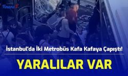 SON DAKİKA: İstanbul'da İki Metrobüs Kafa Kafaya Çapıştı! Yaralılar Var