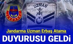 Son dakika: Jandarma uzman erbaş atama duyurusu geldi Yeni uzman çavuş alımı yolda 2023