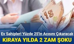 Son dakika: Kiraya yılda 2 zam şoku