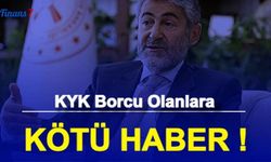 Son Dakika: KYK Kredi Borcu Olanlara Kötü Haber!