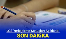 Son dakika: MEB LGS tercih sonuçları açıklandı 2024