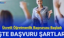 Son dakika: MEB ücretli öğretmenlik başvurusu başladı 2023 2024 İşte şartları