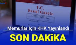 Son dakika: Memurları ilgilendiren yeni KHK yayınlandı