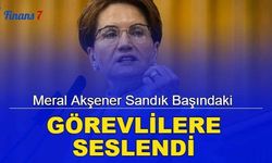Son dakika: Meral Akşener sandık başındaki görevlilere seslendi