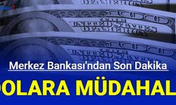 Son dakika: Merkez Bankası'ndan dolar kuruna müdahale