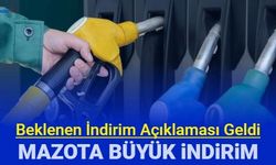 Son dakika: Motorine beklenen indirim açıklandı