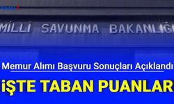 Son dakika: MSB memur alımı sonuçları ve KPSS taban puanları açıklandı