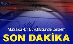 Son dakika: Muğla'da 4.1 büyüklüğünde deprem