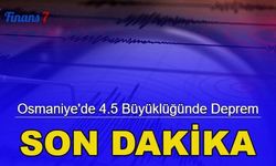 Son dakika: Osmaniye'de 4.5 büyüklüğünde deprem