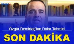 Son dakika: Özgür Demirtaş'tan dolar tahmini