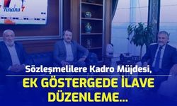 SON DAKİKA: Sözleşmeliye Kadro Müjdesi, Ek Göstergede İlave Düzenleme... Ali Yalçın ile Nurettin Nebati Görüştü