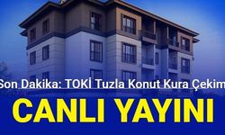 Son dakika: Toki Tuzla sosyal konut kura çekimi canlı yayını başladı: İsim Listesi
