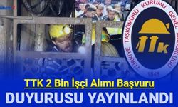 Son dakika: TTK KPSS'siz 2 bin işçi alımı başvuru duyurusu geldi 2023