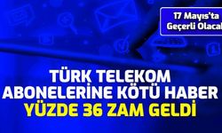 Son Dakika: Türk Telekom Dakika Aşım Ücretine Yüzde 36 Zam Yaptı
