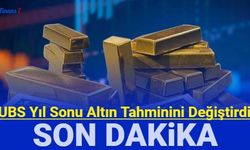 Son dakika: UBS 2023 yıl sonu altın tahminini açıkladı