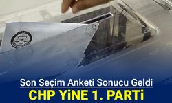 Son seçim anketi açıklandı: CHP hala 1. parti