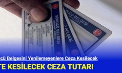 Sürücü Belgesini Yenilemeyenlere Ceza Kesilecek