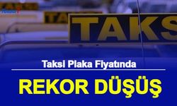 Taksi Plaka Fiyatında Dolar Bazında Sert Düşüş