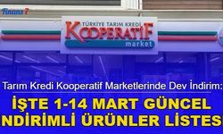 Tarım Kredi Kooperatif marketlerinde dev indirim: İşte 1-14 Mart güncel indirimli ürünler listesi