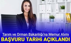 Tarım ve Orman Bakanlığı personel alacak: İşte TKDK memur alımı 2023