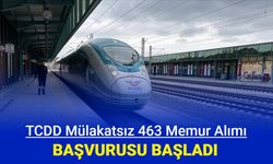 TCDD 463 memur alımı başvurusu başladı