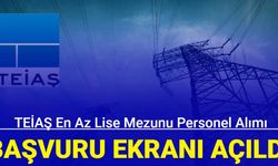 TEİAŞ en az lise mezunu personel alımı başvuru ekranı açıldı 2024