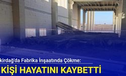 Tekirdağ'da fabrika inşaatında çökme: 1 ölü, 3 yaralı