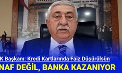 TESK Başkanı: Kredi Kartlarında Faiz Düşürülsün