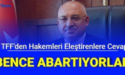 TFF Hakemlere Sahip Çıktı: "Eleştiriler Abartı"