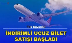 THY Duyurdu! İndirimli Ucuz Bilet Satışı Başladı
