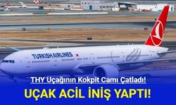 THY Uçağının Kokpit Camı Çatladı! Acil İniş Yaptı!