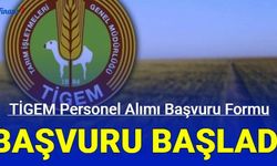 Tigem Tarım İşletmesi Genel Müdürlüğü personel alımı başvuru formu yayınlandı 2023