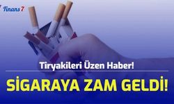 Tiryakileri Üzen Haber! Sigaraya Yeni Zam Geldi