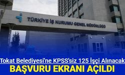 Tokat Belediyesi 125 işçi alımı yapıyor