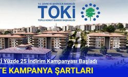 TOKİ Yüzde 25 İndirim Kampanyası Başladı