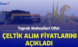 Toprak Mahsulleri Ofisi, Çeltik Alım Fiyatlarını Açıkladı