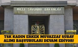 TSK Kadın Erkek Muvazzaf Subay Alımı Başvuruları Devam Ediyor!