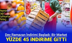 Türkiye geneli bir markette Dev Ramazan indirimleri başladı: Fiyatlar yüzde 45 düştü