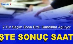 Türkiye genelinde oy verme işlemi sona erdi: Sandıklar açılmaya başlandı: 2.tur Cumhurbaşkanlığı sonuçları 2023