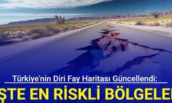 Türkiye'nin diri fay haritası güncellendi: İşte en riskli bölgeler