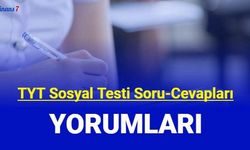 TYT sosyal bilgiler, tarih, coğrafya soruları cevapları ve yorumları 2023 kolay mıydı zor muydu?