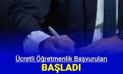 Ücretli öğretmenlik başvuru tarihleri açıklandı