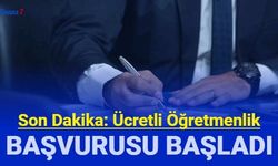 Ücretli öğretmenlik başvurusu başladı: E devlet başvuru nasıl yapılır, şartları nedir?