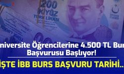 Üniversite Öğrencilerine 4.500 TL Burs Başvurusu Başlıyor! İşte İBB Burs Başvuru Tarihi...