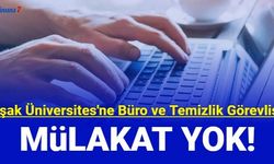 Uşak Üniversitesi mülakatsız personel ve işçi alımı yapacak 2023